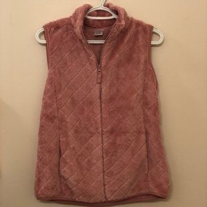 Pink Fuzzy Vest